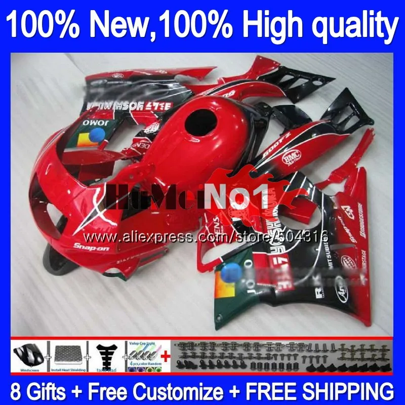 Корпус+ майка для HONDA CBR600 F3 FS 600CC CBR600FS для детей ростом 95-96 JOMO красный 2MC. 92 CBR 600F3 600 F3 CC CBR600F3 1995 1996 95 96 обтекатель - Цвет: No. 1