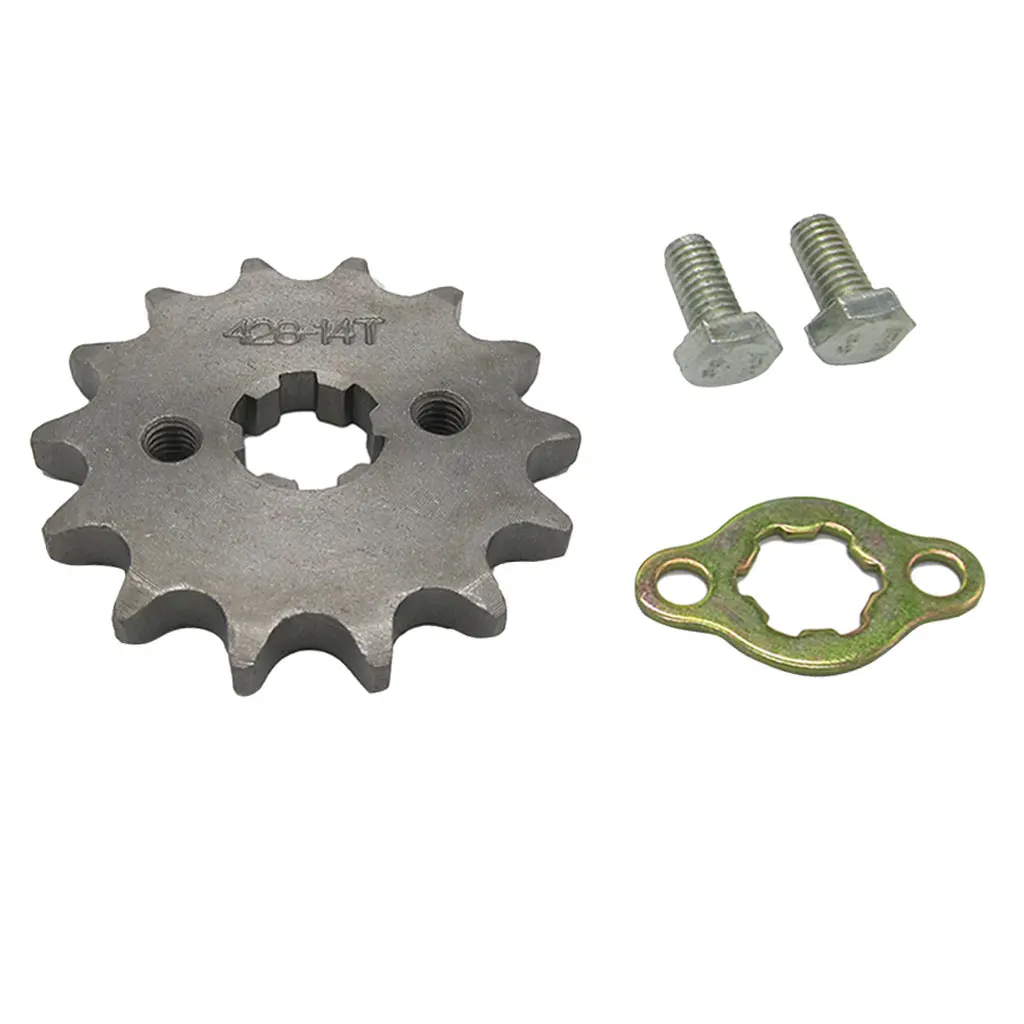 

14T 428 Chain/Pitch Front Sprocket Cog For 50/70/90/110/125/150CC ATV