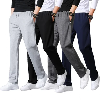 

Sports Pants Men Cotton Causal Pantalon Cargo Moletom Masculino Pantalones Holgados Chinos Men Bestselling 2019 GG50ck005