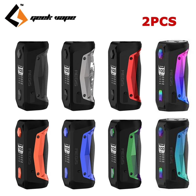 Оригинальный батарейный блок 2 шт./лот GeekVape Aegis Solo 100 Вт боксмод для электронной