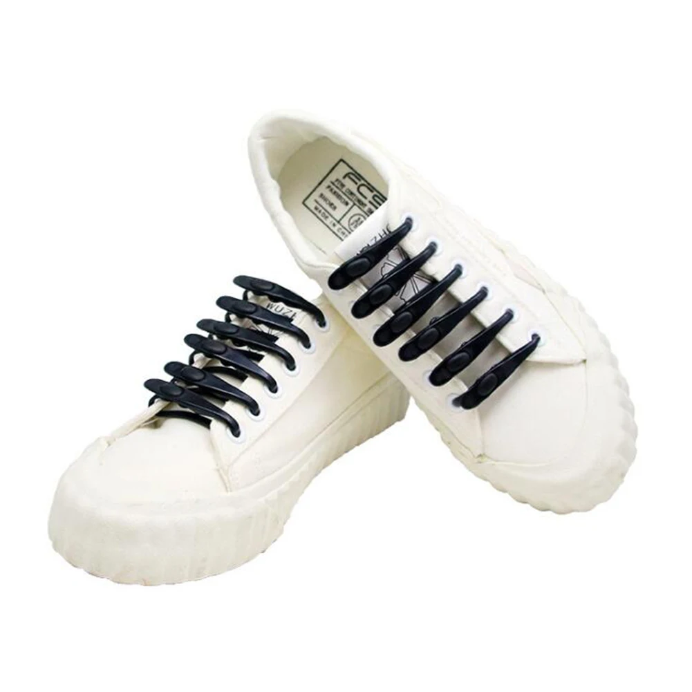 1 шт. модный Унисекс Красочный галстук шнурки эластичная силиконовая обувь со шнуровкой для спортивных кроссовок аксессуары