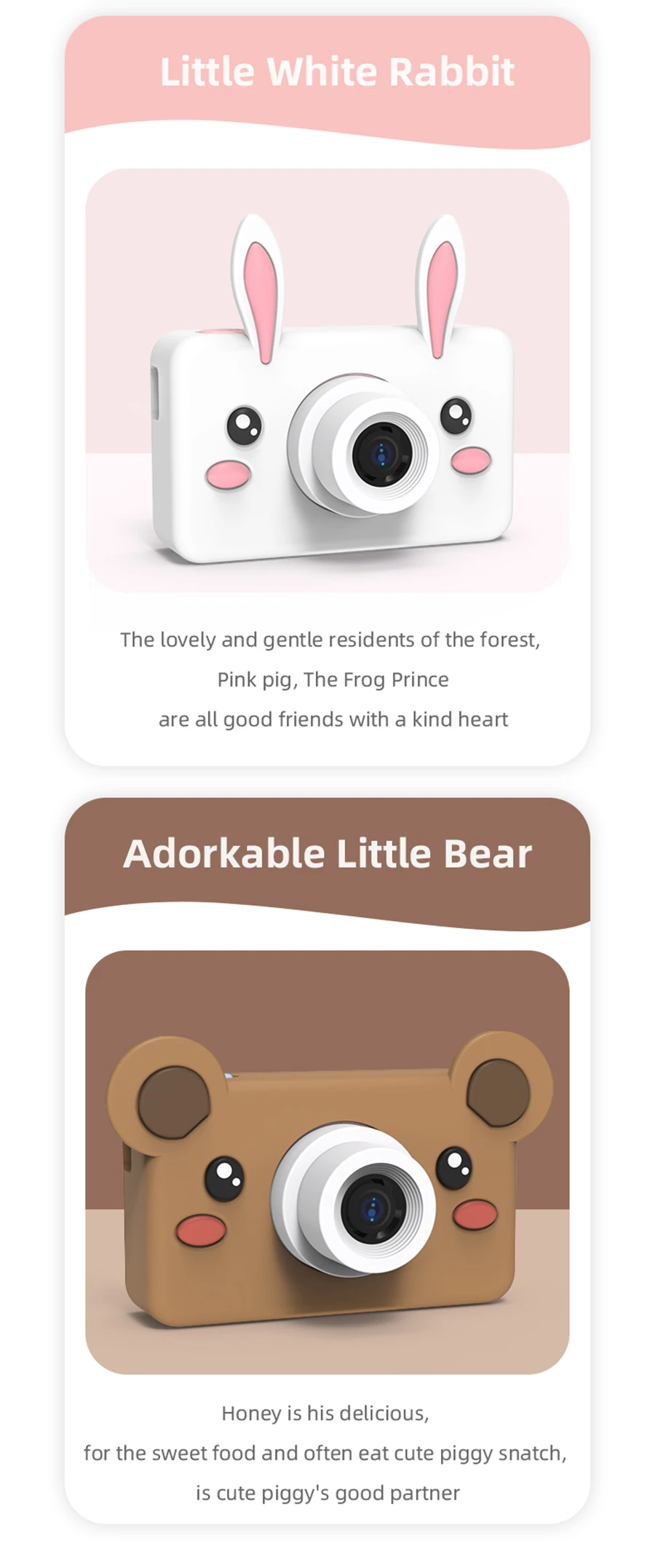Photo Camera 2 inch Kids Digital Video Camera