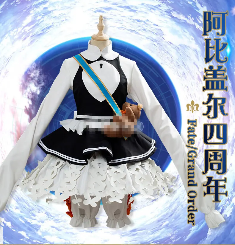 Fate/Grand Order Абигейл Вильямс женский косплей-костюм униформа девушки костюмы для женщин аниме одежда наряды Хэллоуин аниме