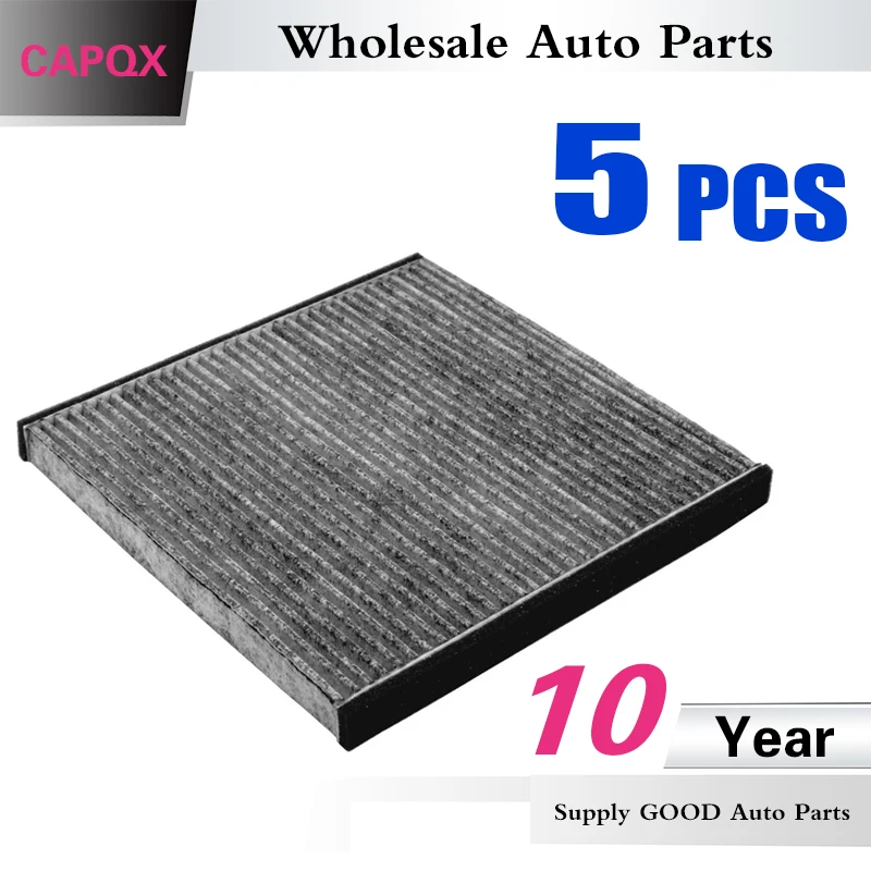 Capqx 5pcs Wholesale Cabin Air Filter 8713928010 For Toyota Yaris