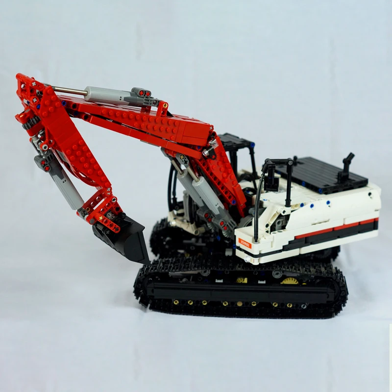 

2019 NEW Remote Control Car Excavator RC Engineering Car MOC 2513 linkbelt 250x3 Excavator RTR DIY Toys For kids Christmas Gift