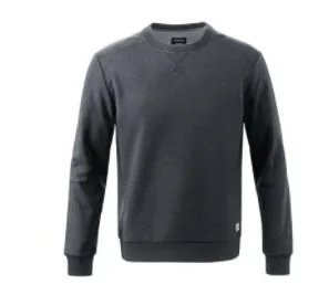 Xiaomi Классический Мужской флисовый свитер с круглым вырезом удобный мягкий осенний мужской свободный джемпер Спортивная повседневная футболка с длинными рукавами - Цвет: gray   S