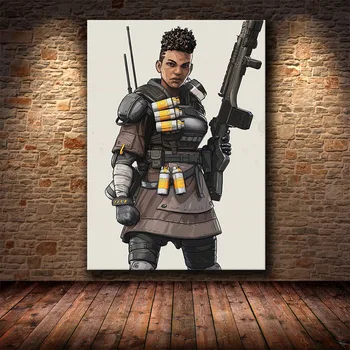 

The Game Poster Decoration Painting of Apex Legends on HD Canvas Canvas Painting Art Posters and Prints Cuadros Decor