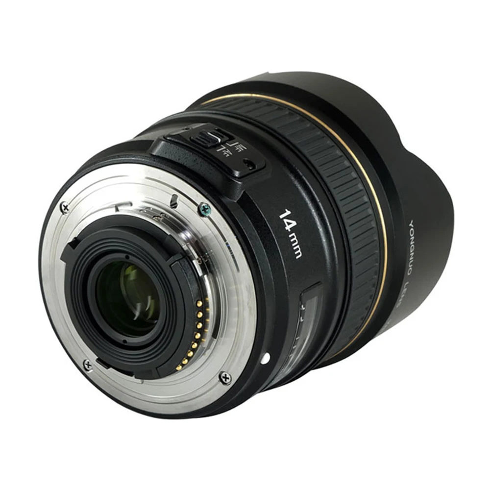 YONGNUO YN14mm F2.8 ультра широкоугольный объектив камеры AF Автофокус 2 Асферические стеклянные линзы многослойное покрытие подавление дисперсии