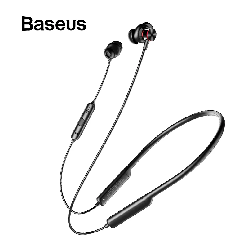 Miglior Baseus S12 Sport Auricolare Bluetooth senza fili impermeabile auricolare stereo Della Cuffia del suono per Lo Sport All aperto