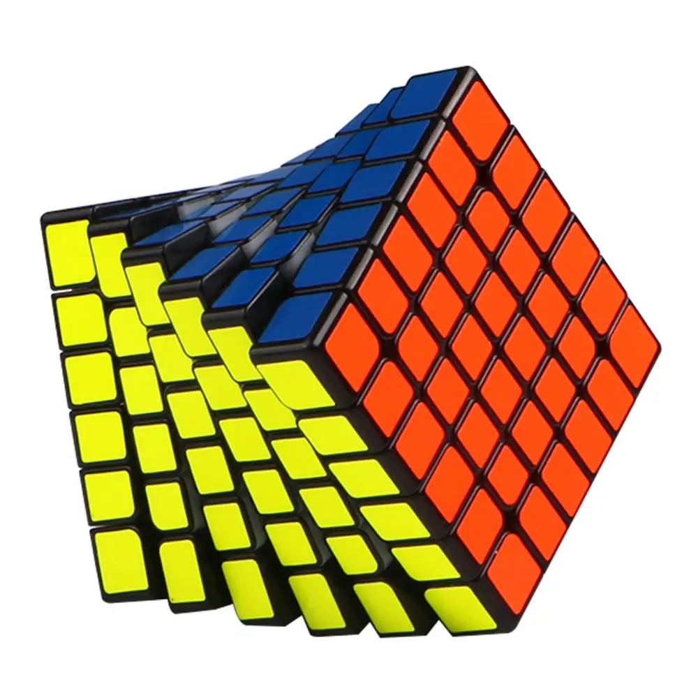 Новое поступление Qiyi mofangge Магнитный тип 6x6 Shadow волшебный куб головоломка игрушка для обучения мозгу-красочный