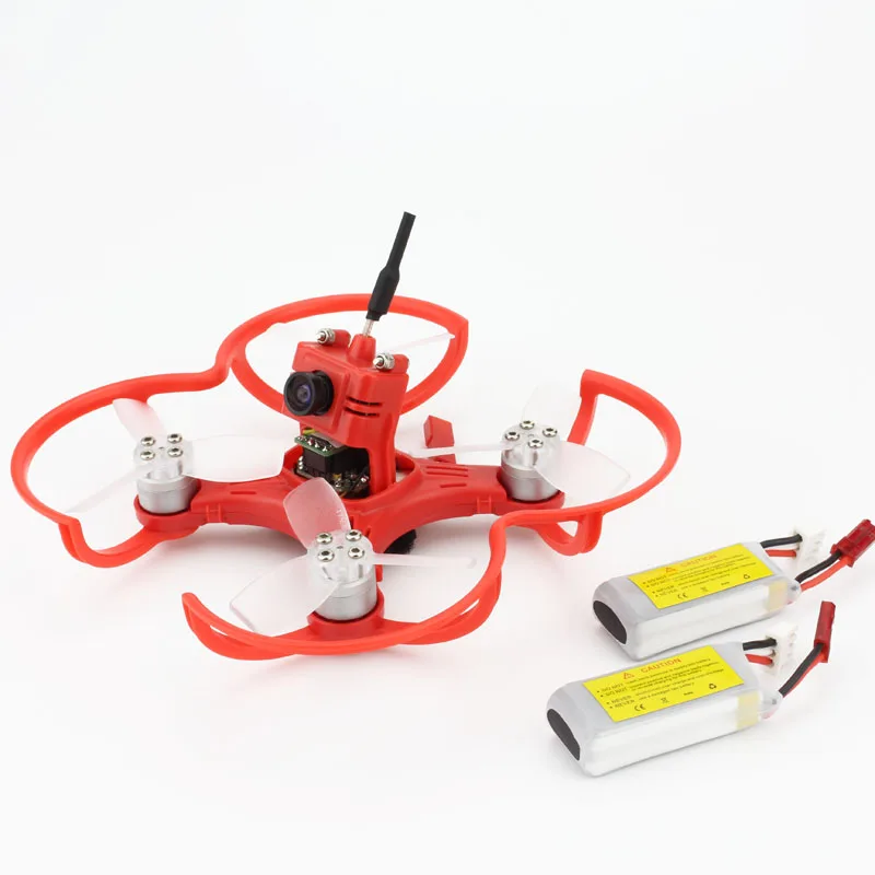 Red PNP Батарея для Emax babyhawk 87 мм Крытый бесщеточный маленький четырехосный мини-пересекающий станок PNP версия Радиоуправляемый вертолет Дрон - Цвет: Red PNP