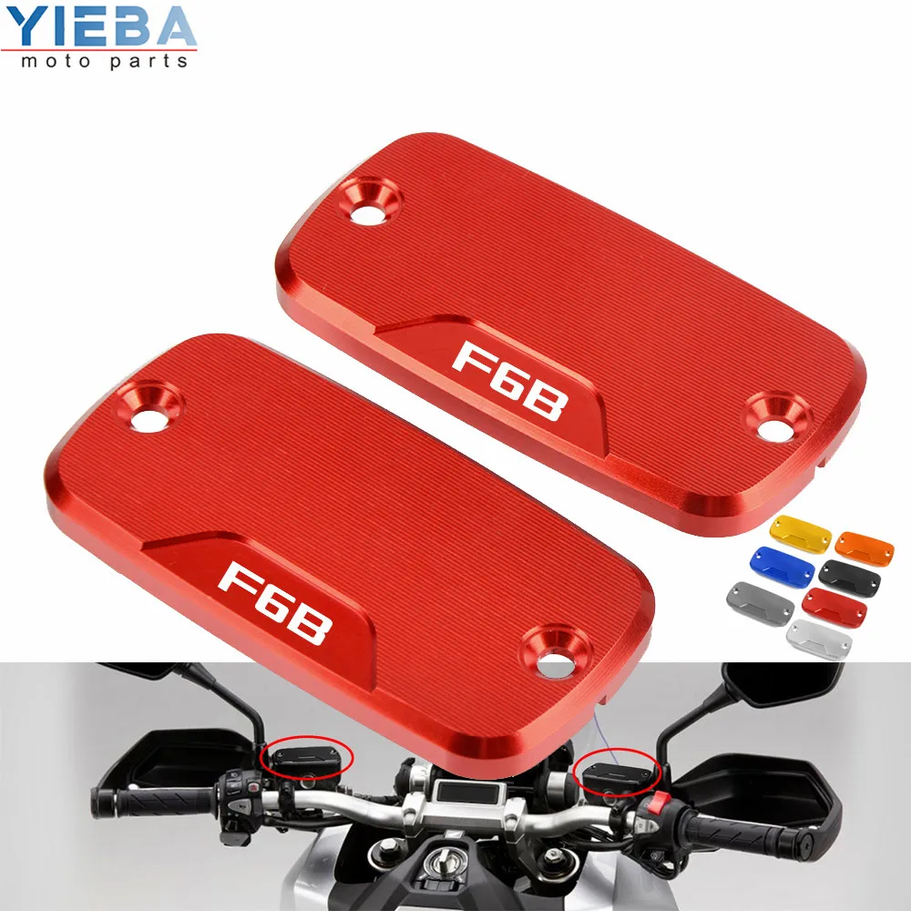 

Motorcycle Accessories Motorbike CNC Aluminum Rear Fluid Reservoir Cap Cover Moto Parts For Honda F6B F 6 B 2012 2013 2014