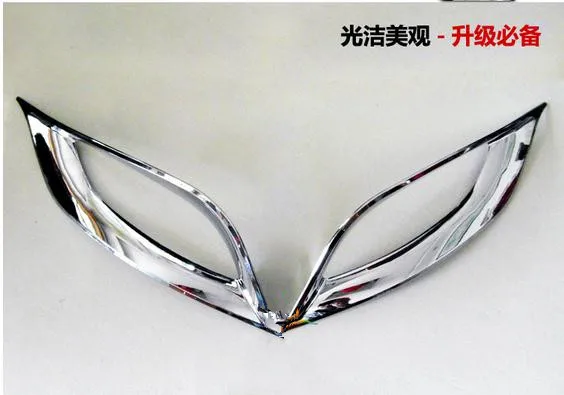 Передняя крышка из АБС хрома с внутренней отделкой для 2013 2014 Hyundai SONATA 8GE