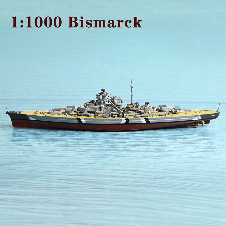 1:1000 модель корабля Второй мировой войны модель броненосца корабль Бисмарк USS Миссури HMS капот сплав готовой ручной работы коллекция