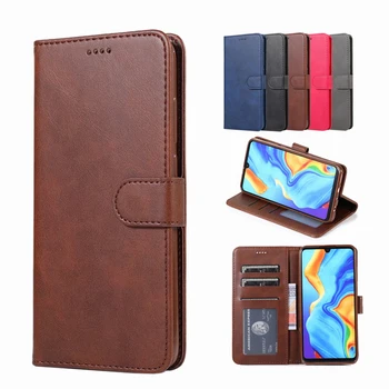 Cases For Xiaomi Redmi Note 8T Cover Case Magnetic Flip Retro Plain Wallet Stand Leather Phone Bag On Xiomi Redmi Note 8 T Coque