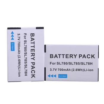 

New 2Pcs SL780 SL78H Cordless Phone Battery for Siemens Gigaset L400A L400H SL400 SL400H SL610H Pro SL780 SL785 SL788 SL78H X656