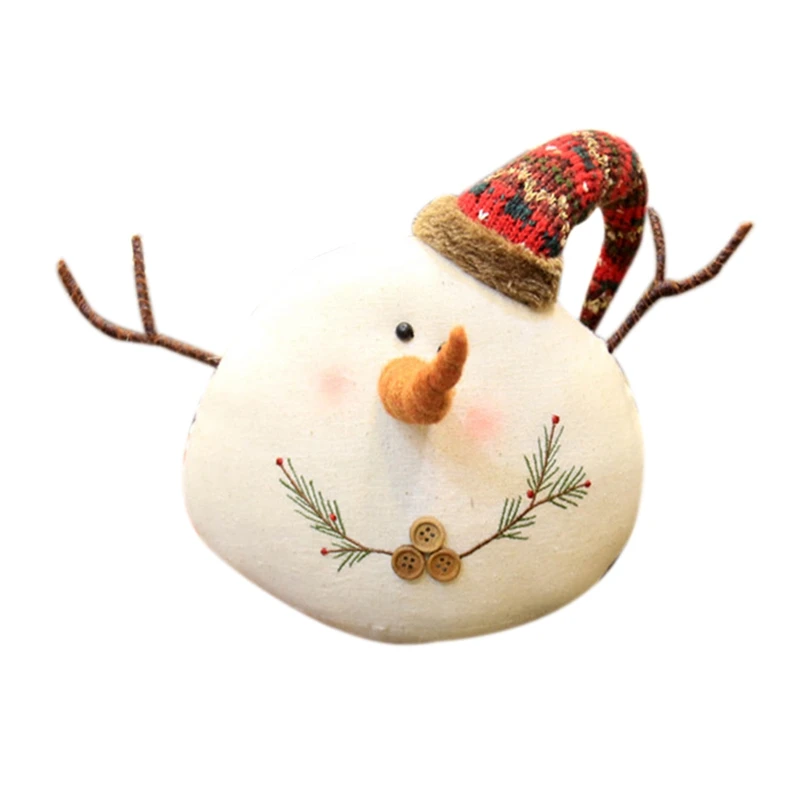 LBER Christmas Decorations Linen Christmas Dolls Snowmen Dolls Snowman Decorations
