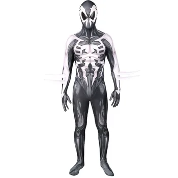 

Men's kids Spiderman 2099 Symbiote Cosplay Costume Halloween make-up costume xmas gift toys