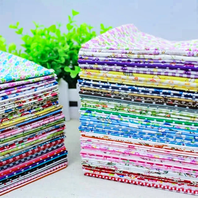 Booksew Patchwork Fabric Cotton Fabric Square Packs No Repeat