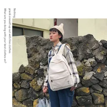 Новинка, стильный женский рюкзак в Корейском стиле, простая школьная сумка, Южная Корея, модная универсальная сумка в студенческом стиле