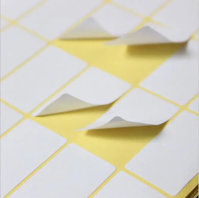 

25*50mm White Label Write Name Sticker Blank Sticker Label Stationery Sticker DIY Gift Package Sealing Label