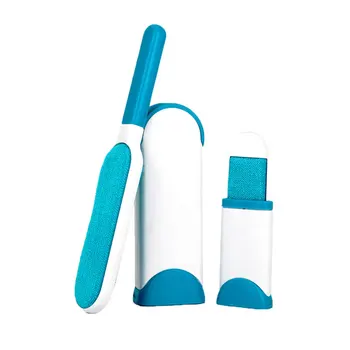 

2PCS Pet Hair Remover Brush Cat Dog Comb Lint Remover Sofa Bed Portable Travel Household Fur Static Brush for Furniture Carpet