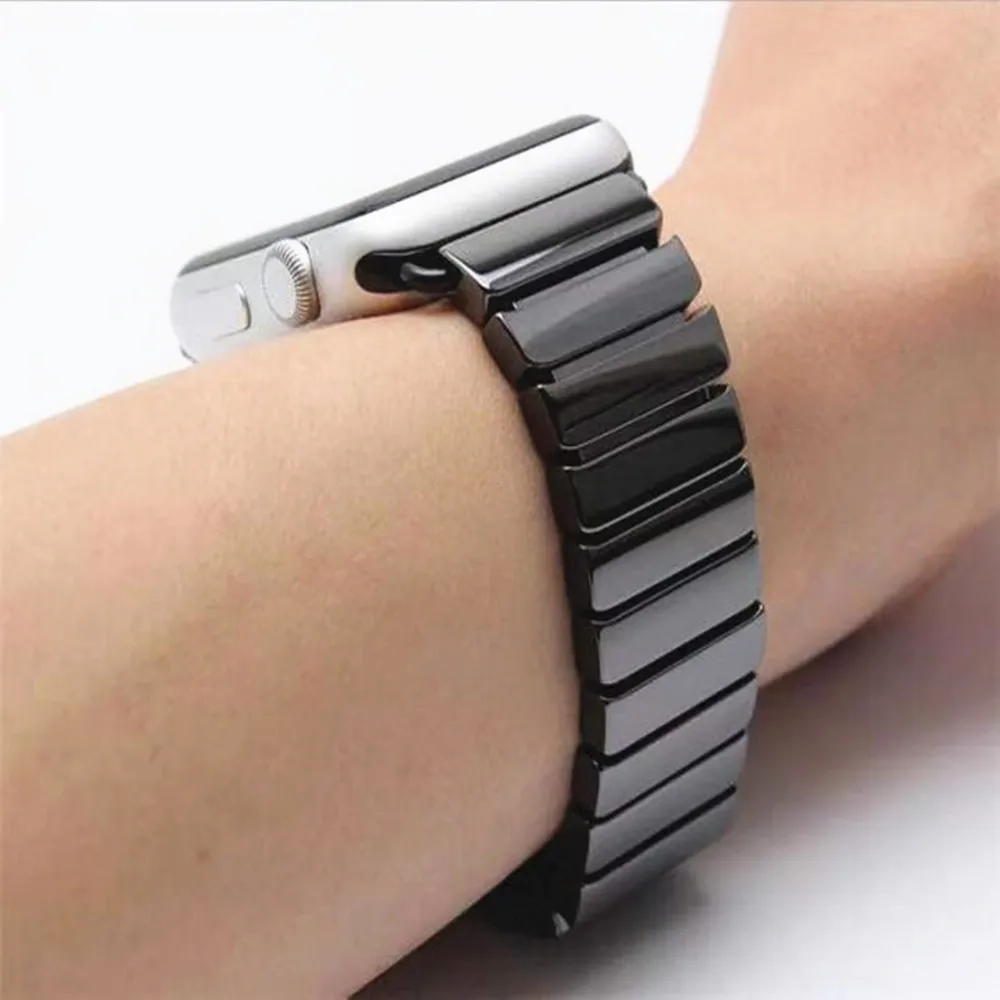 40 мм 44 мм роскошный керамический ремешок для iWatch 4 3 2 1 браслет для Apple Watch Band 42 мм 38 мм сменный браслет наручных часов