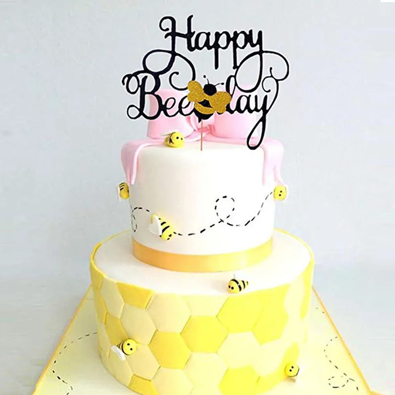 Honey Bee Happy Birthday Banner Fish Tail Shaped Kids Child Favors Beehive  Birthday Party Decorations Baby Shower Supplies - AliExpress