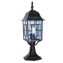 Водонепроницаемый забор антикварная лампа цилиндрическая китайская лампа наружная садовая забор освещение лампа садовая лампа