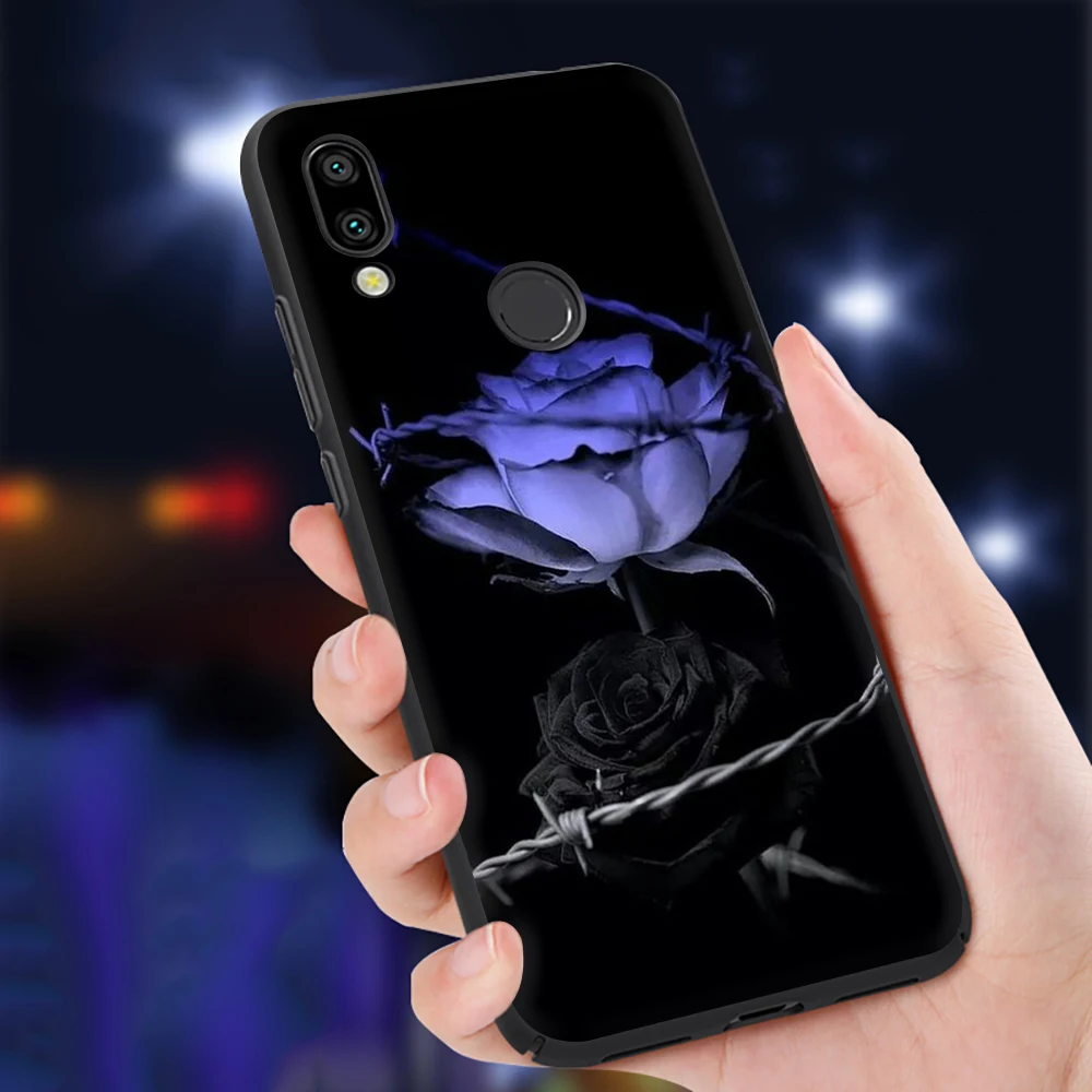 Светящиеся розы в темное время суток красивый силиконовый чехол для телефона для Xiaomi Redmi 4A 4X5 5A 5plus 6A 6 pro 7 7A 8A S2 G0 K20 Pro - Цвет: B9