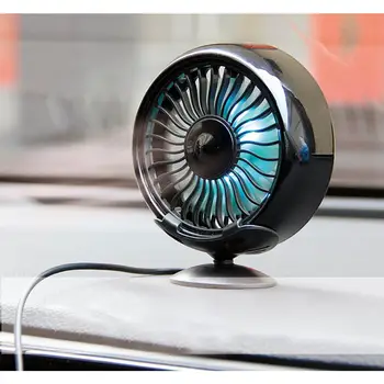 

12V Electric Car Fan 360 Degree Rotatable Car Auto Cooling Air Circulator Fan