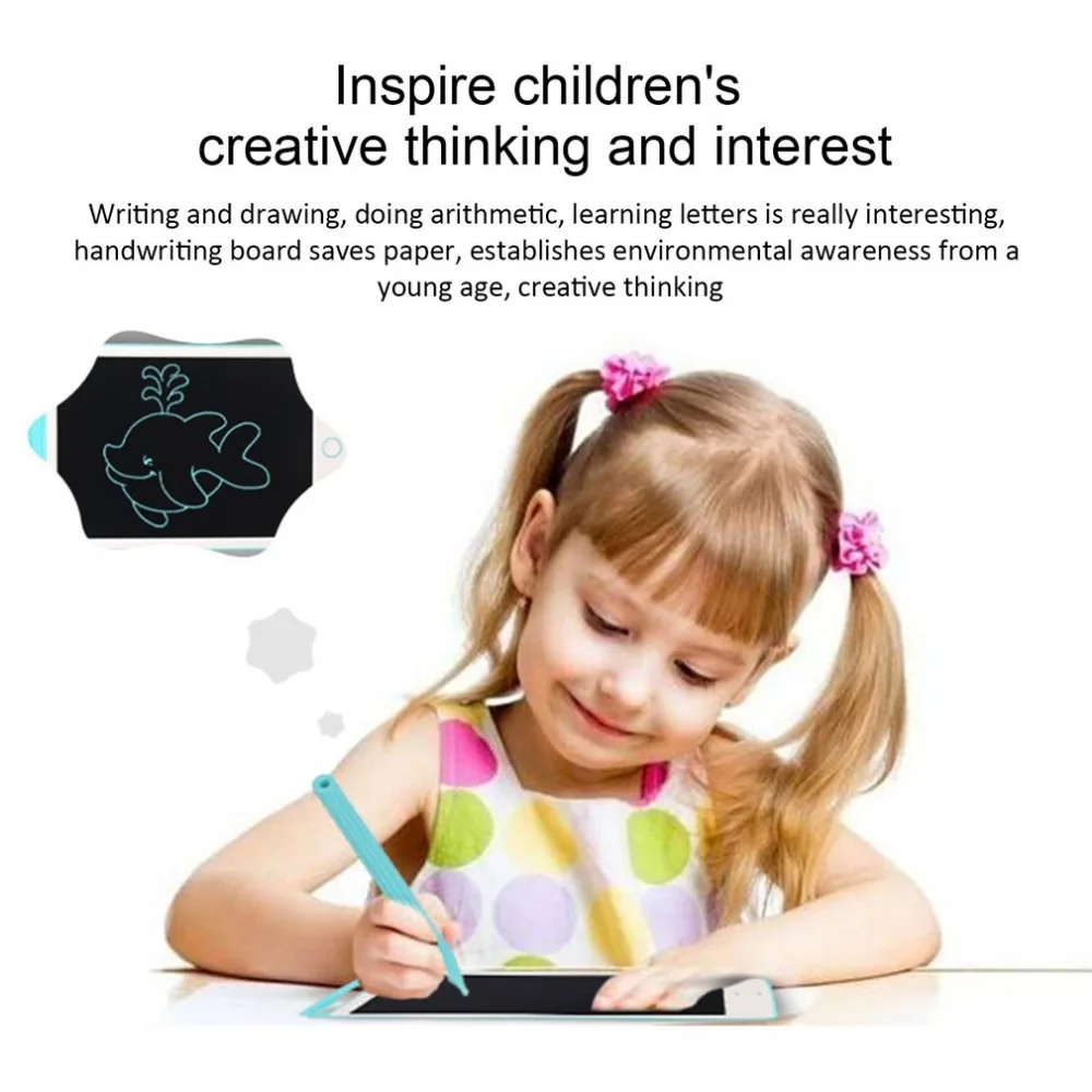ЖК-планшет для письма e-Writer Рисование Памятка доска для Буги-серфинга 8,5 дюймов для детского письма подарок