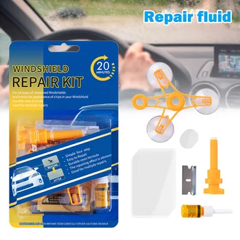 

Car Windshield Repair Kit DIY Tools Auto Glass Repair for Vehicle Door Window TD326