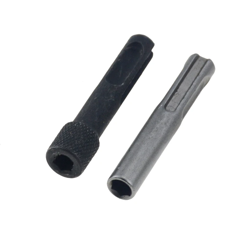 

2pcs 60mm 1/4" Hex Shank Drill Bit Chuck Adapter SDS Converter Adapter Nut Impact Driver Set For Drilling Tools
