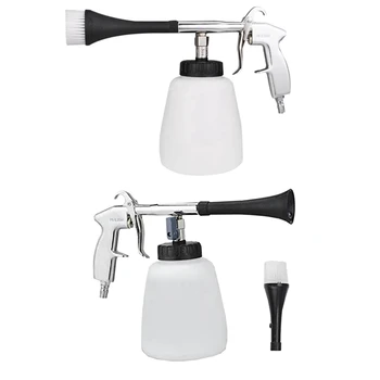 

High Pressure Car Wash for Tornador Portable Interior Deep Cleaning Blowing Dust Machine-Gun Washer with Brush Car Wash Tool