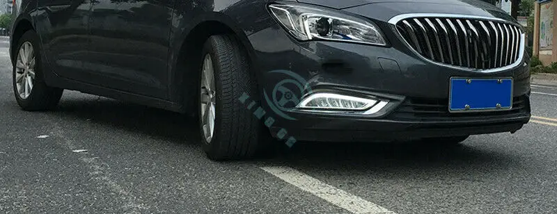 Система навигации для Buick Verano Авто Передние дневные ходовые огни белый и противотуманный свет белый модификация автомобиля аксессуары для автомобиля