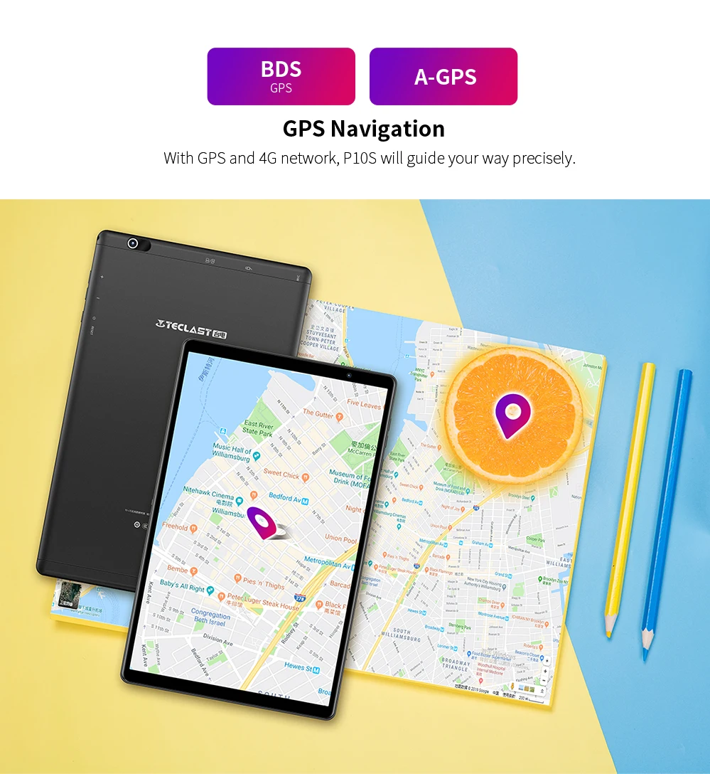 Teclast P10S, 4G, четыре ядра, планшеты, ПК, 10,1 дюймов, 2 Гб ОЗУ, 32 Гб ПЗУ, двойной WiFi, Android 9,0, SC9863A, 1280x800, планшет, gps