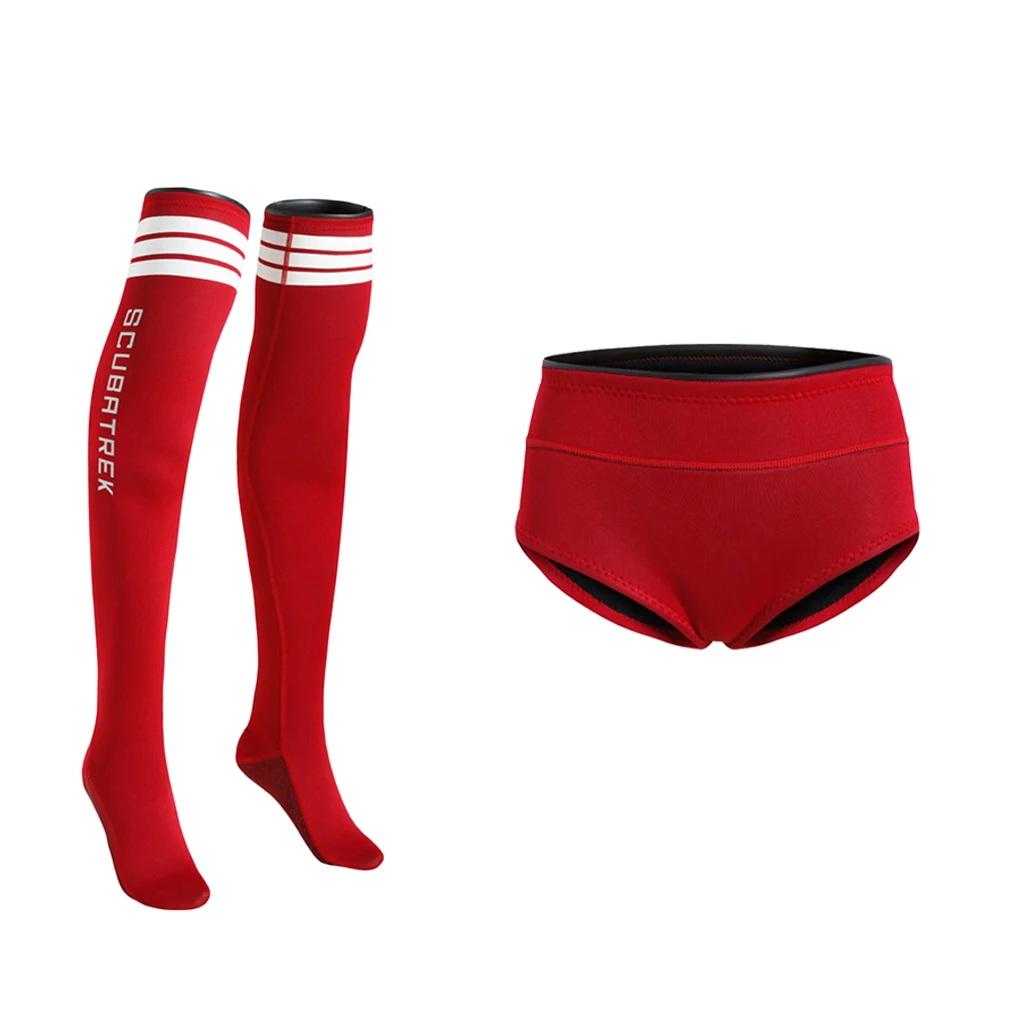 

Neoprene Wetsuit Brief Diving Underwear Shorts Stocking Fin Sock Booties
