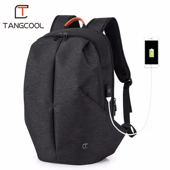 

Tangcool Brand Fashion Design Men Waterproof Backpacks Travel School Backpack for 15.6" Laptop Backpack Anti-theft Luggage Bags