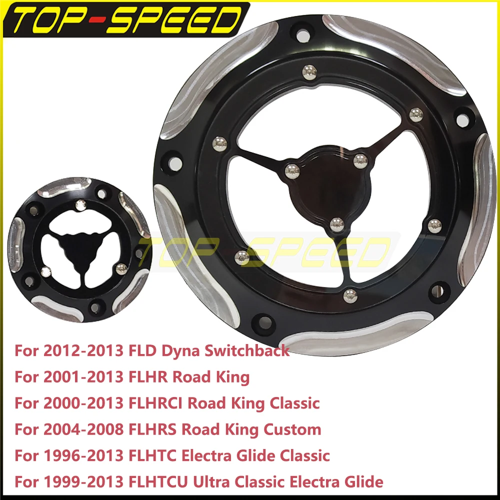 

Motocycle Engine Guard Derby TIMING Shell Decoration Cover For Harley FLHTC FLHTCU FLHTCHUSE3 Ultra Classic Electra Glide