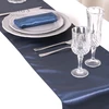 Satin Table Runner Wedding Decoration For Modern Wedding Party Hotel Banquet Decoration Table Runner Wholesale ► Photo 2/6