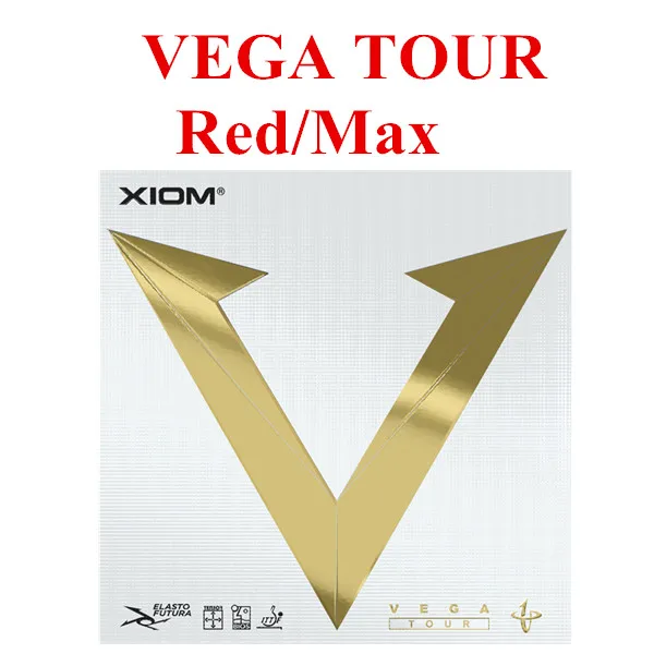 XIOM Новинка VEGA TOUR не липкая резиновая новейшая тензорная губка для настольного тенниса резиновая губка для пинг-понга Tenis De Mesa - Цвет: Red
