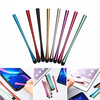 

5Pcs Slim Waistline Style Stylus Pen Stylus Handwriting Painting Pen Doodle Touch Screen Stylus for Tablets Phone (Random Color)