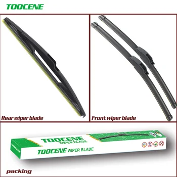

Front and Rear Wiper Blades For Fiat Ulysse 2002-2010 Windshield windscreen Wiper Auto Car Accessories free shopping 26+26+14