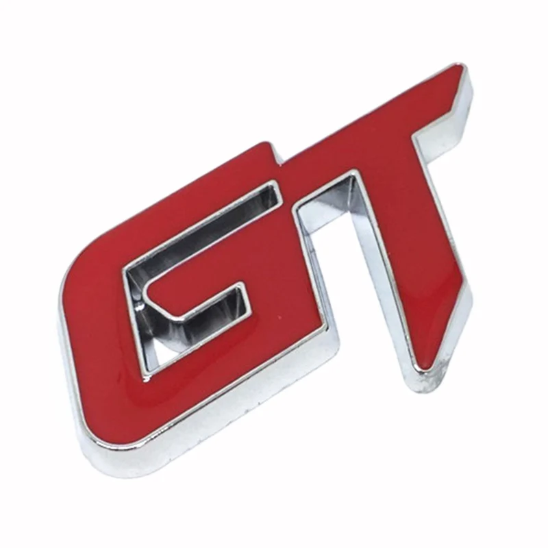 3d gt Logo автомобильный стикер модный декор для Ford Mustang Focus 2 3 Fiesta Ranger Mondeo Mk2 |