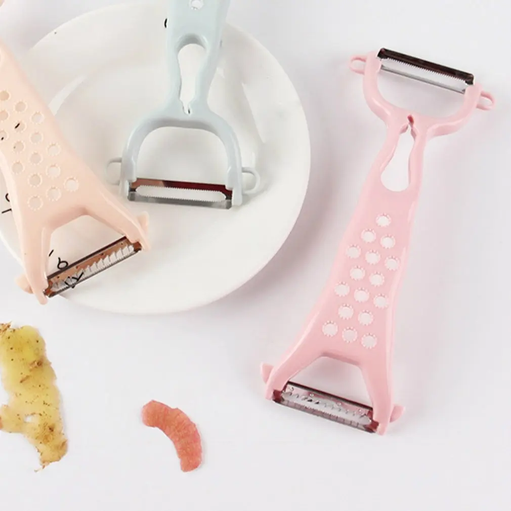 Creative Vegetable And Fruit Paring Knife Kitchen Multi-function Peeler Home Multi-purpose Plain Planer