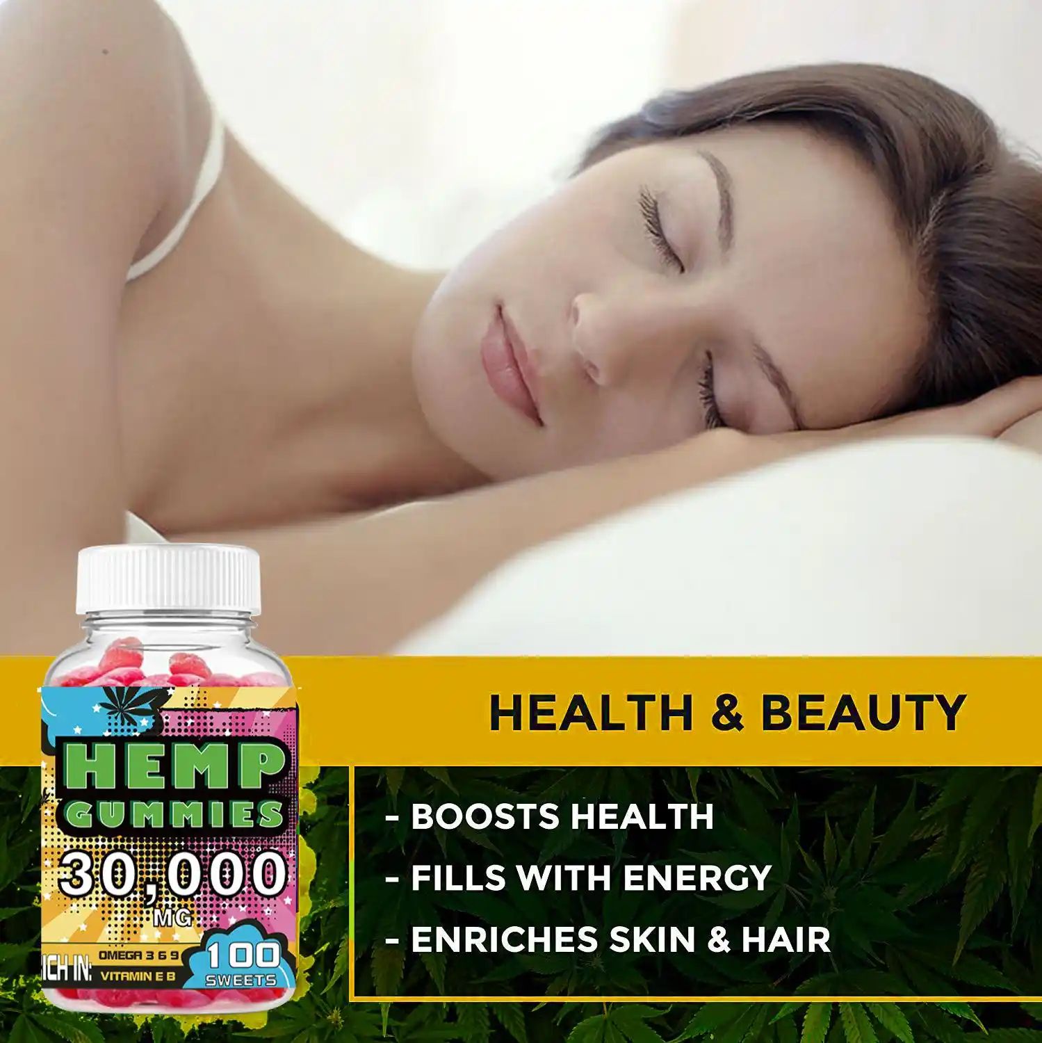 30,000mg natural hemp gummies 60 sweets hemp oil gummies