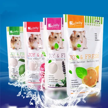 

Lavender Smell Hamster Bath Sand Pet Deodorant Sterilization Supplies Guinea Pig Hamster Body Health Bath Supplies