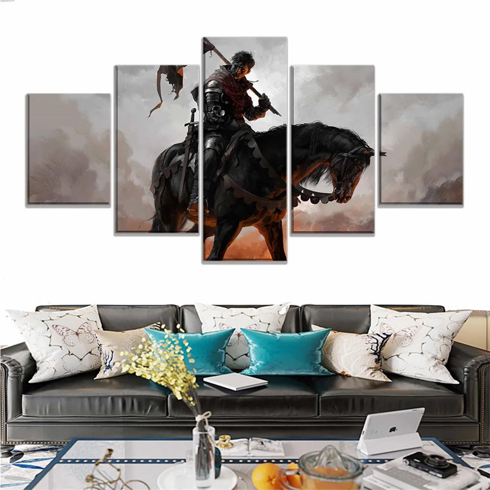 Cuadro Modular Pared Arte Lienzo Pintura Reino Viene Entrega Video