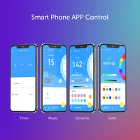 Łańcuch świątecznych lampek Dreamcolor BT muzyka WS2812B RGBIC oświetlenie adresowalne wesele girlanda dekoracyjna zewnętrzna USB DC5V 4